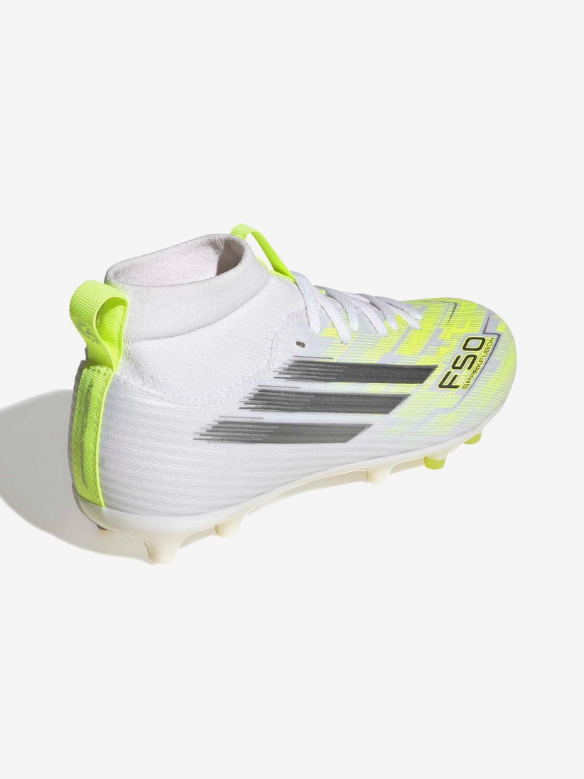 Chuteiras Adidas F50 Sparkfusion League Mid FG/AG J Para Crian�a