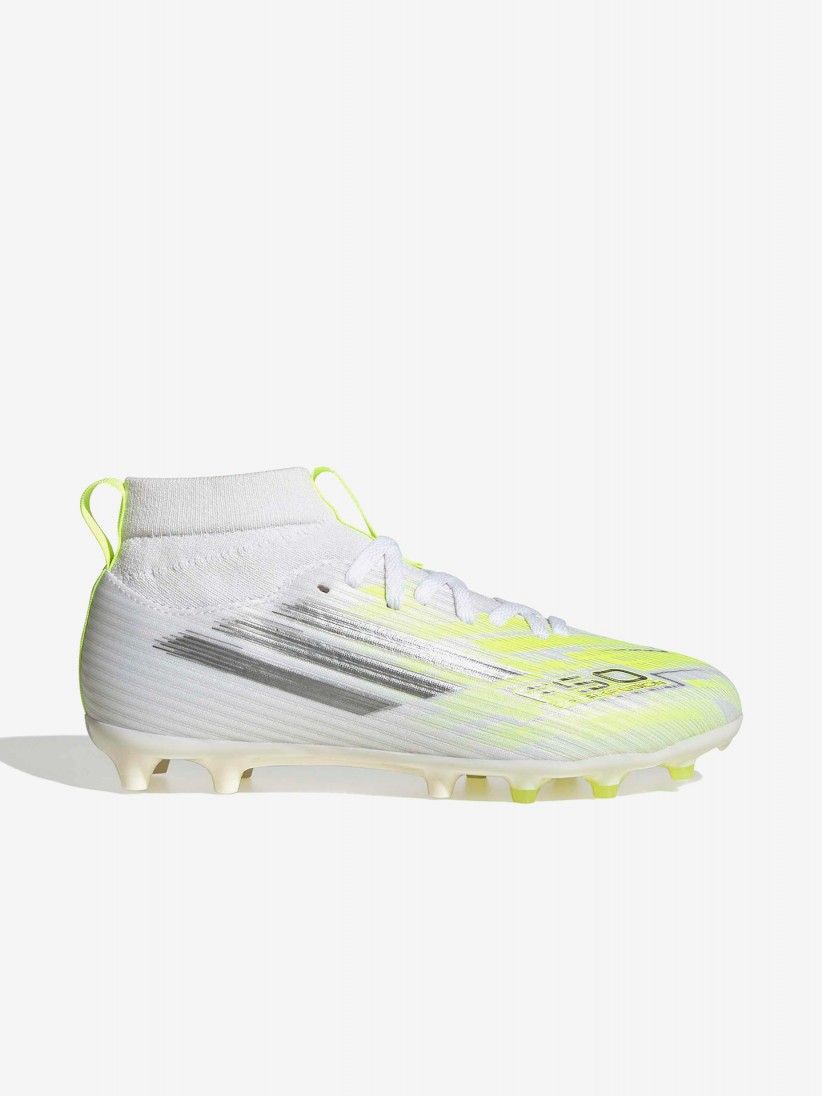 Chuteiras Adidas F50 Sparkfusion League Mid FG/AG J Para Crian�a