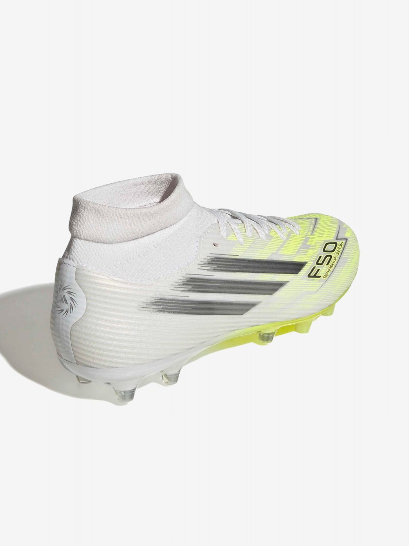 Chuteiras Adidas F50 Sparkfusion League Mid FG/AG Para Mulher Chuteiras Adidas F50 Sparkfusion League Mid FG/AG Para Mulher