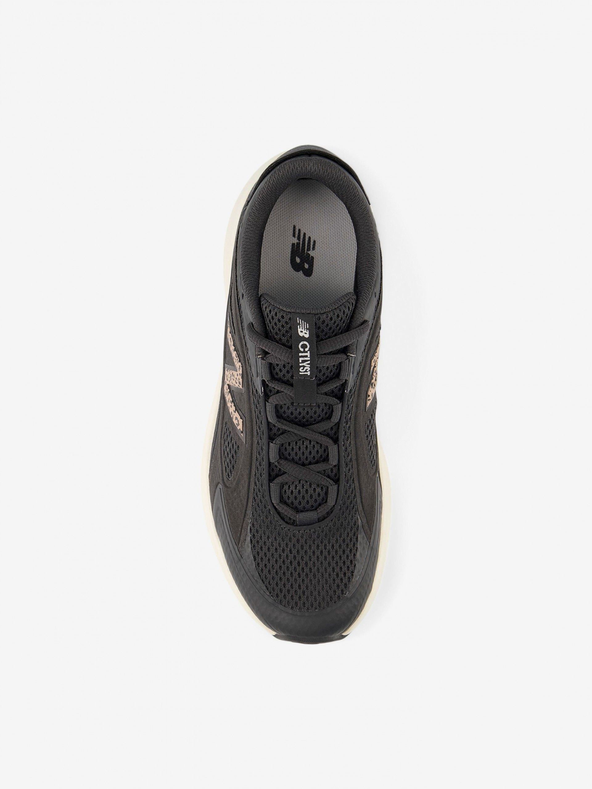 Zapatillas de Entrenamiento New Balance CTLYST v1 Negras y Beige Para Mujer