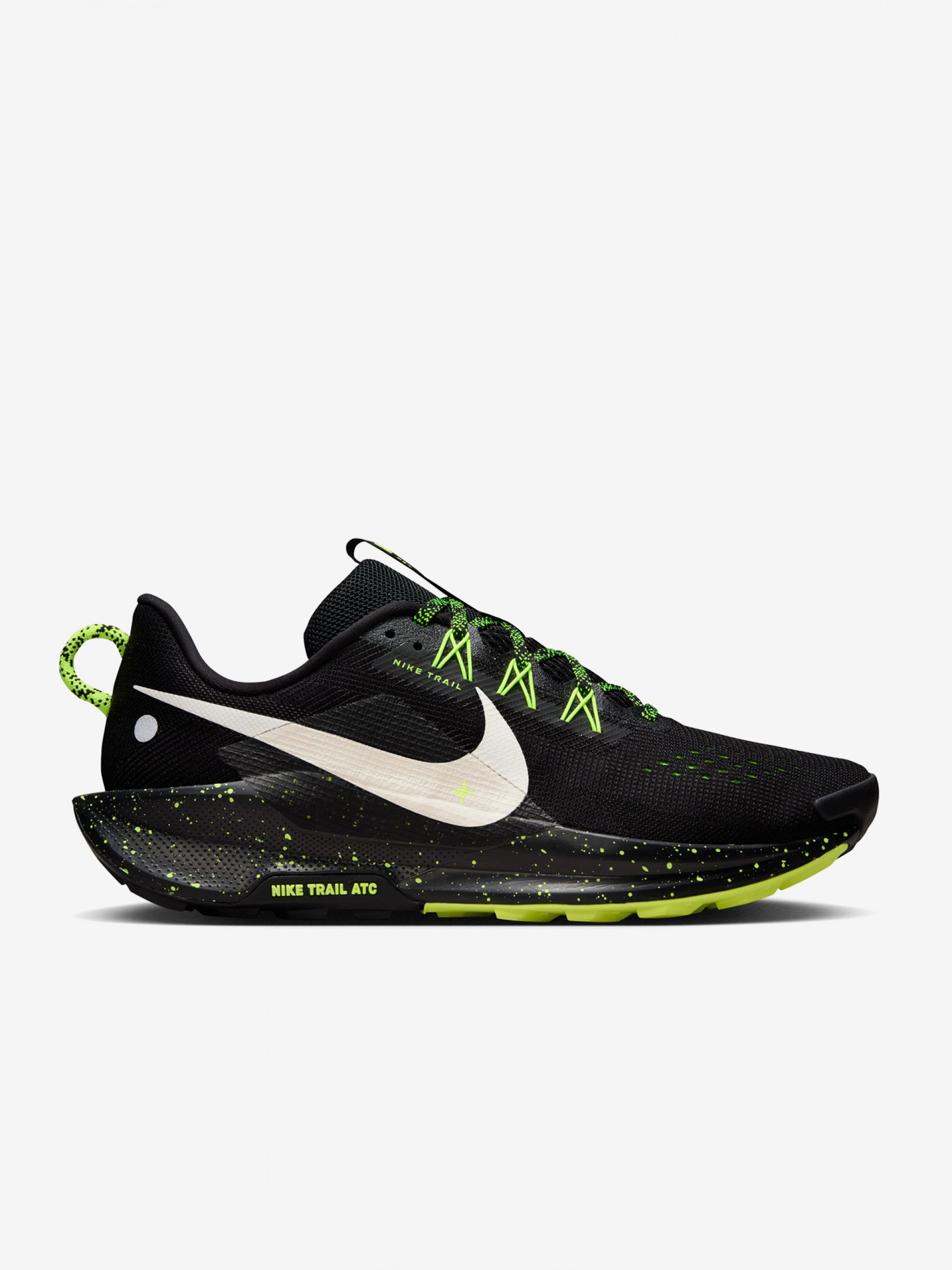 Nike Pegasus Trail 5 Black and Green Trail Trainers For Men