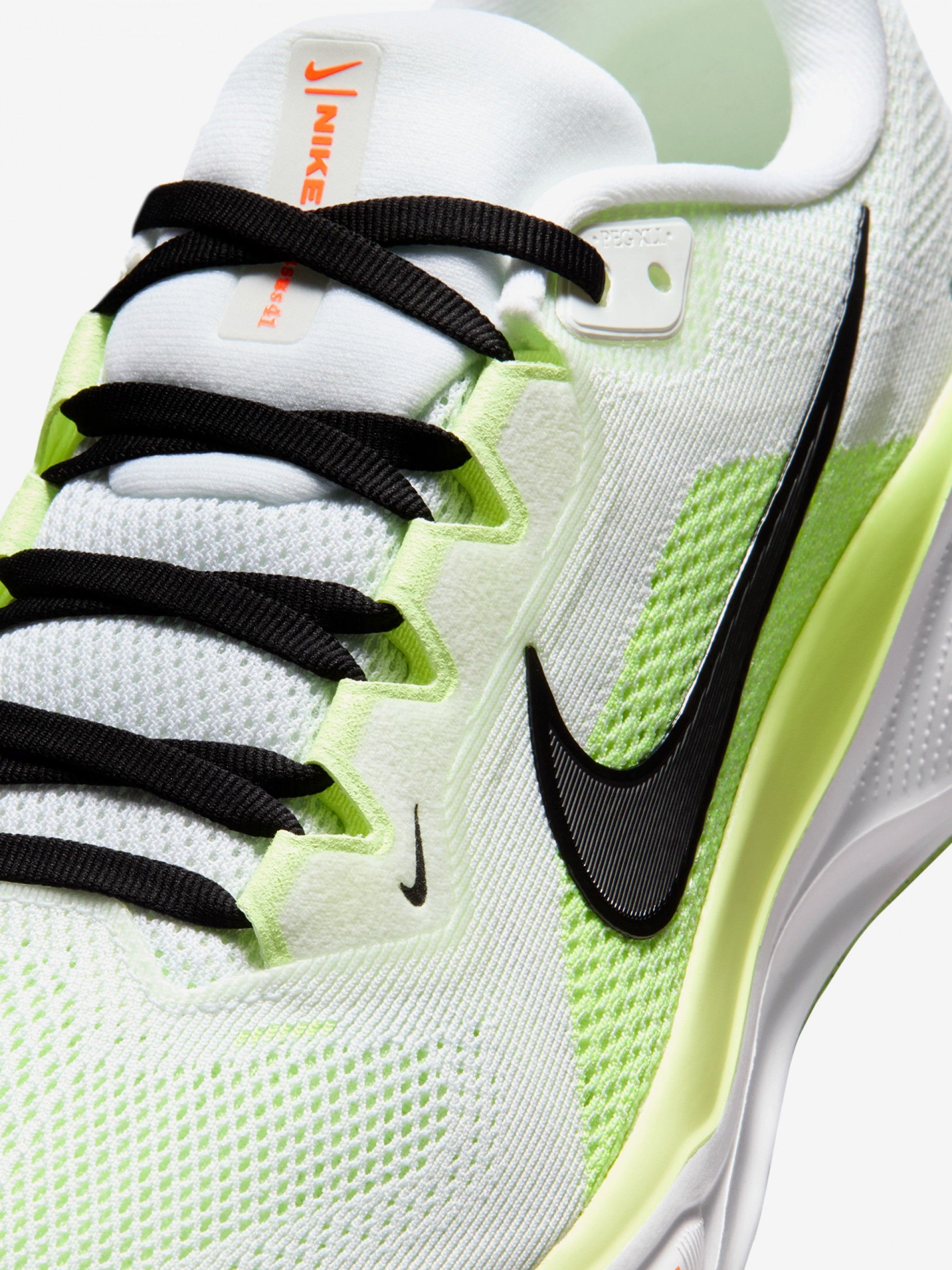 Nike Air Zoom Pegasus 41 White and Green Running Trainers For Men