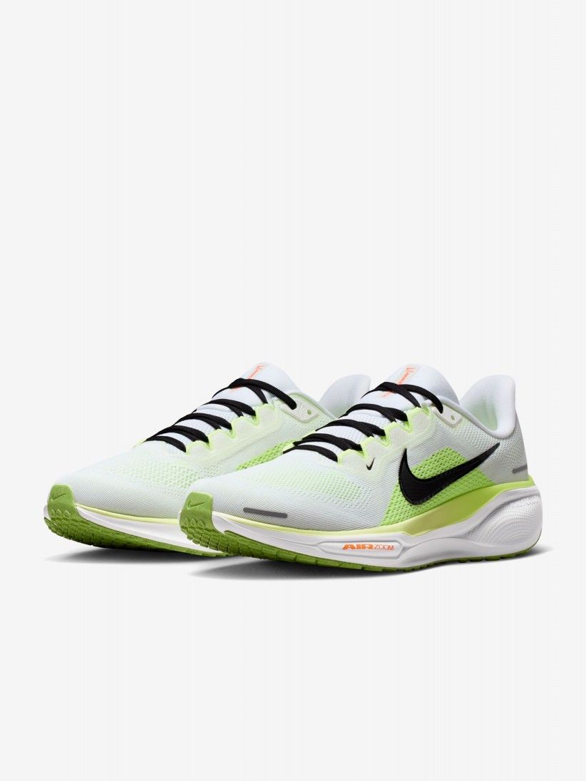 Sapatilhas de Running Nike Air Zoom Pegasus 41 Brancas e Verdes Para Homem