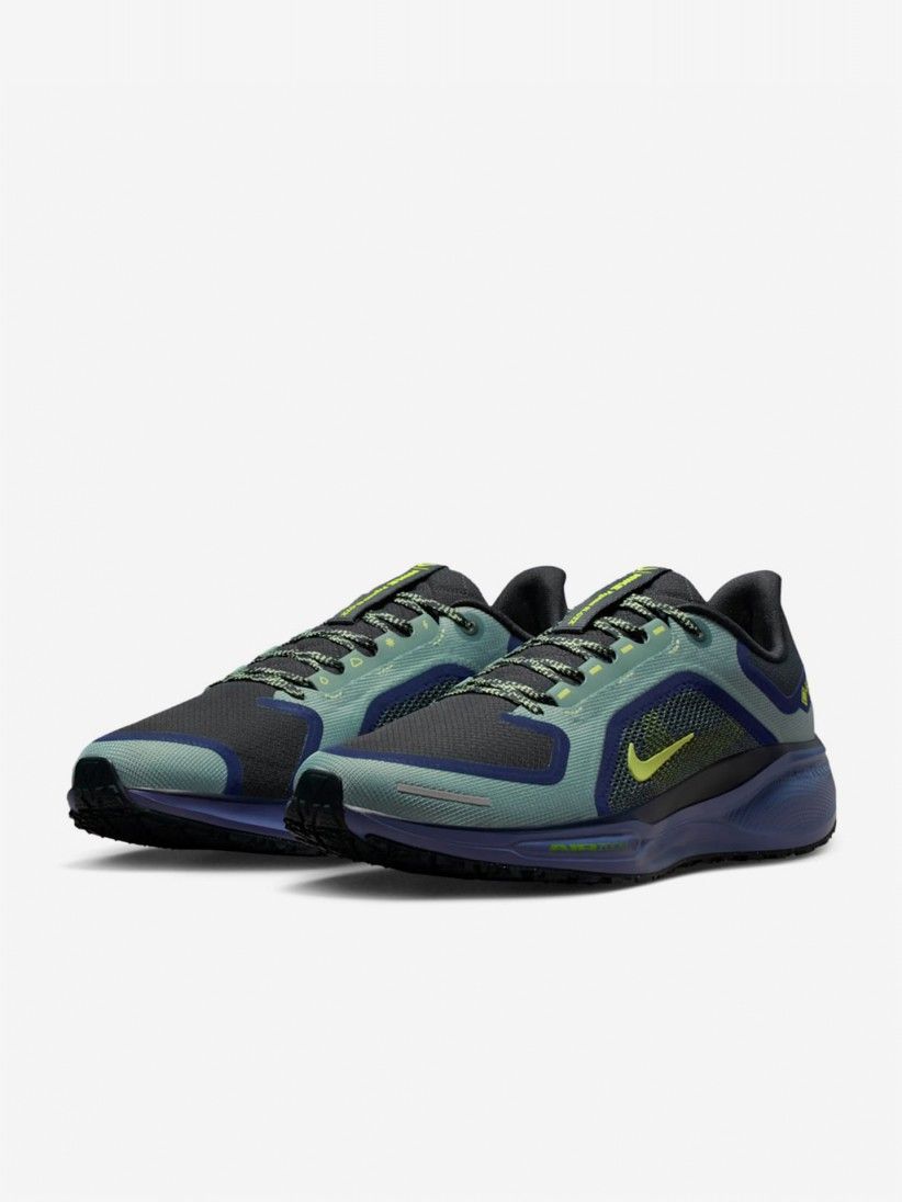 Sapatilhas de Running Nike Air Zoom Pegasus 41 GORE-TEX Verdes e Azuis Para Homem