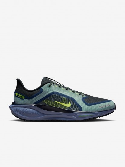 Sapatilhas de Running Nike Air Zoom Pegasus 41 GORE-TEX Verdes e Azuis Para Homem