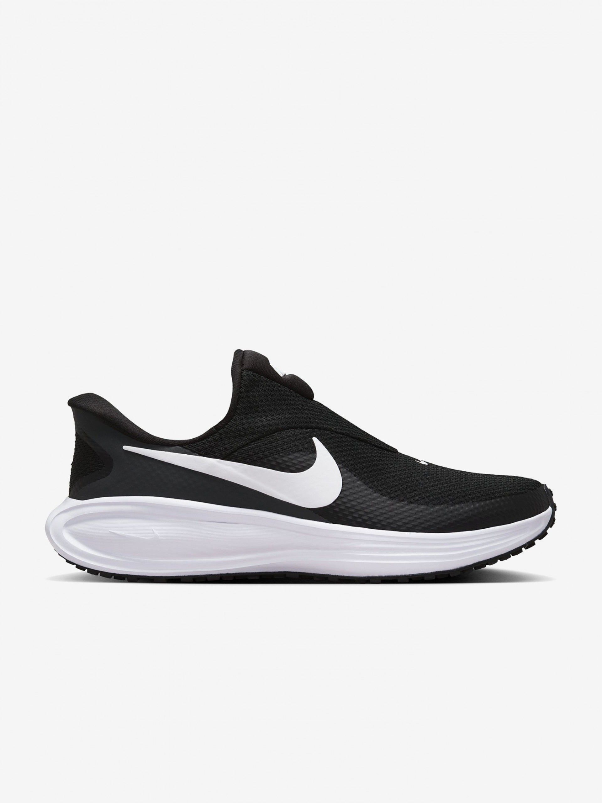 Zapatillas de Running Nike Revolution 8 Easy-On Negras y Blancas Para Mujer