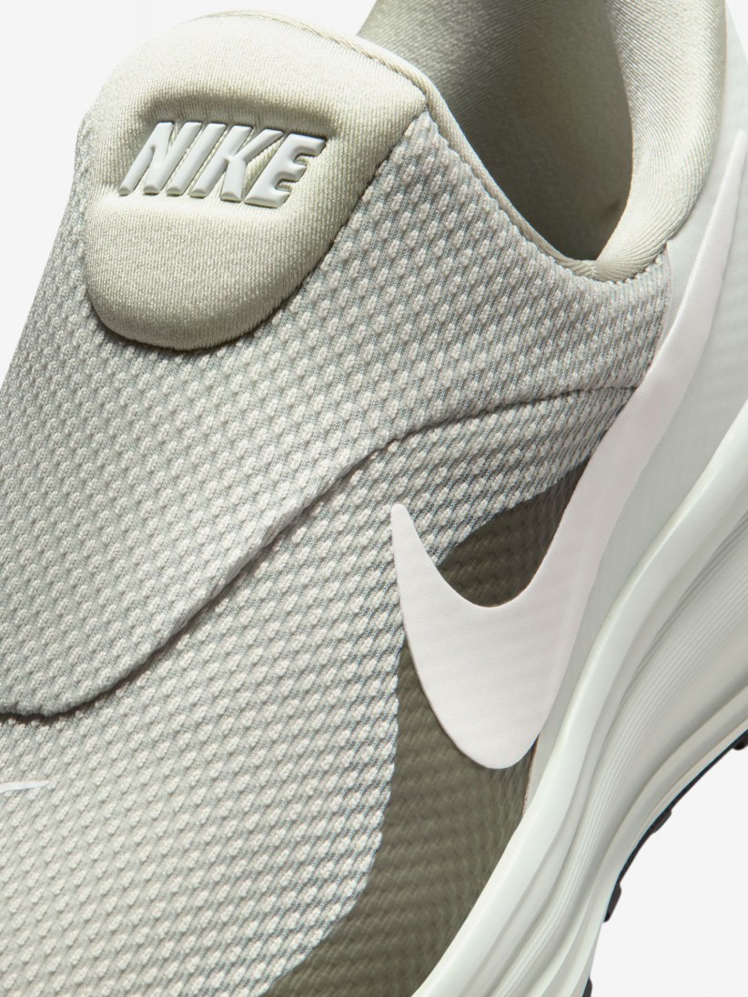 Zapatillas de Running Nike Revolution 8 Easy-On Grises y Verdes Para Hombre