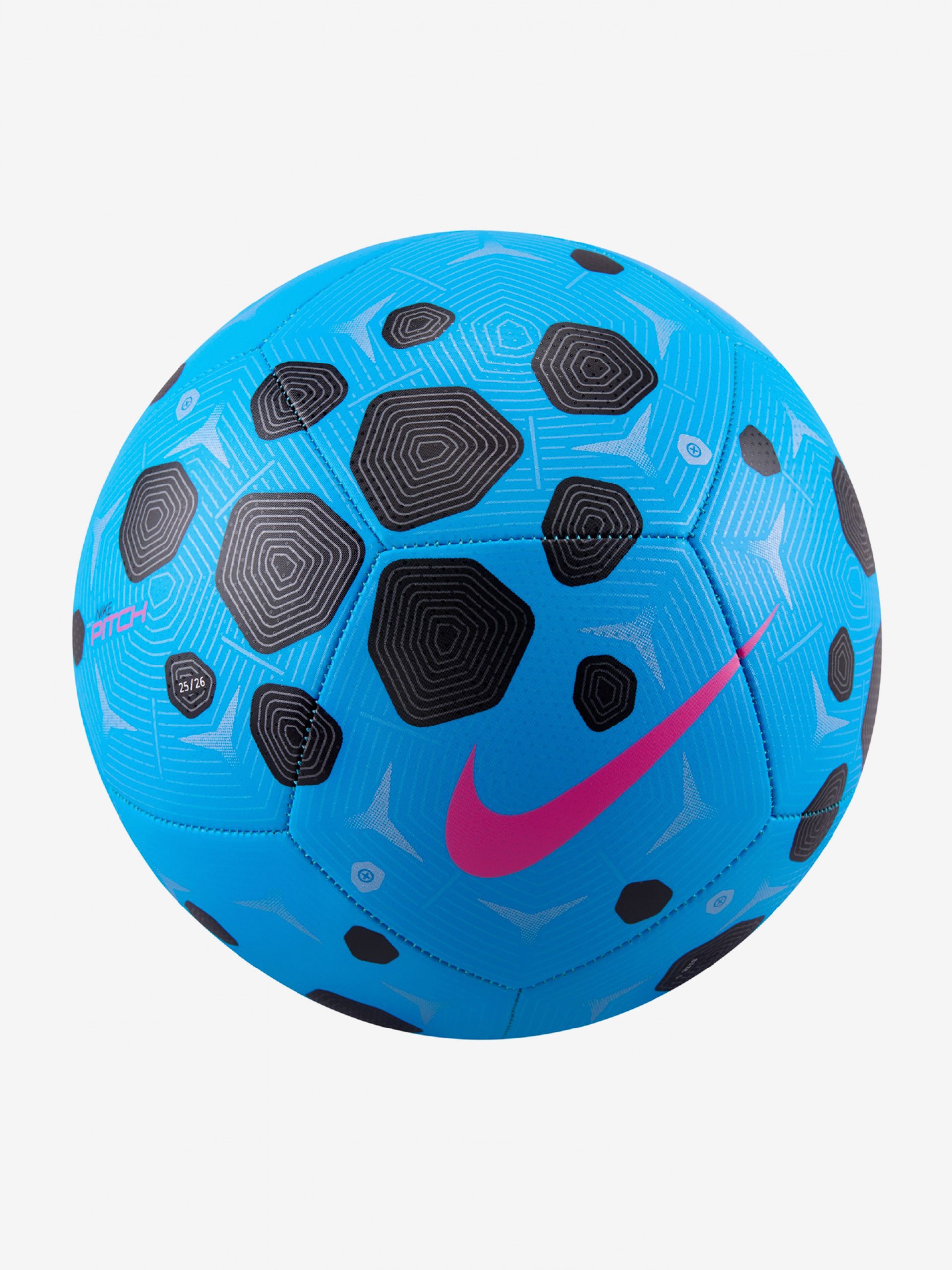 Balón Nike Pitch 25 Azul y Negro
