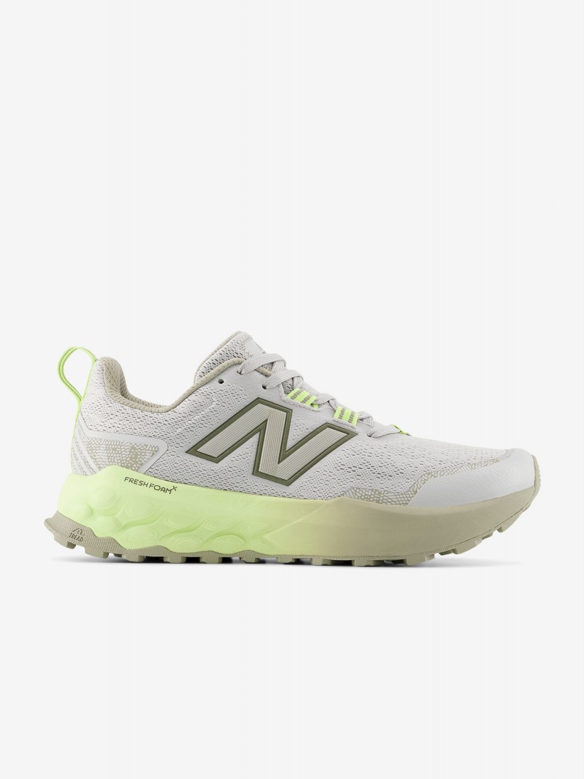 New Balance Fresh Foam X Garoé v2 Grey and Green Trail Trainers For Women New Balance Fresh Foam X Garoé v2 Grey and Green Trail Trainers For Women