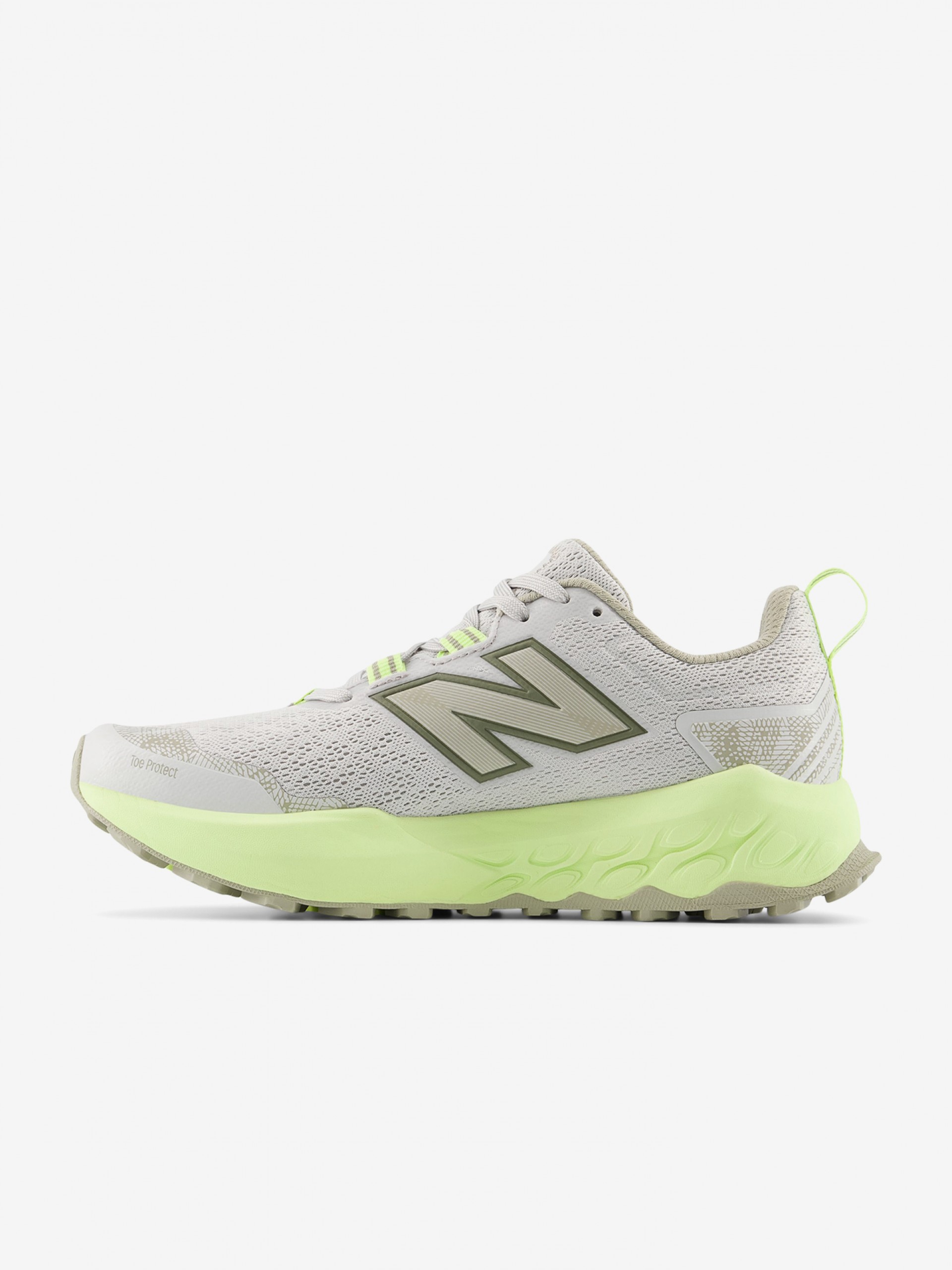 New Balance Fresh Foam X Garoé v2 Grey and Green Trail Trainers For Women