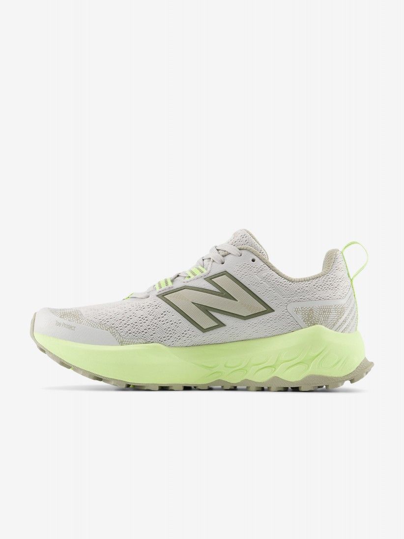 New Balance Fresh Foam X Garoé v2 Grey and Green Trail Trainers For Women New Balance Fresh Foam X Garoé v2 Grey and Green Trail Trainers For Women
