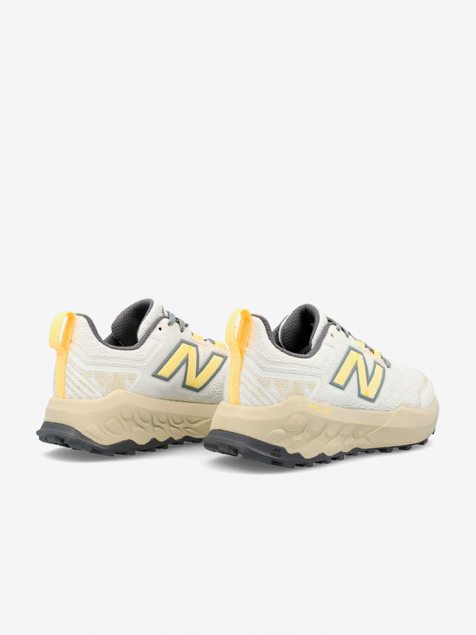 Zapatillas de Trail New Balance Fresh Foam X Garoé v2 Blancas y Amarillas Para Mujer
