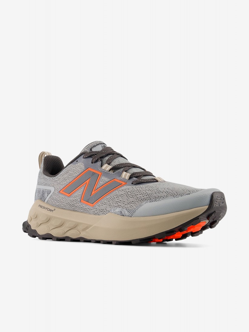 New Balance Fresh Foam X Garo� v2 Grey and Orange Trail Trainers For Men