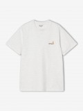 T-shirt Carhartt WIP American Script Cinzenta