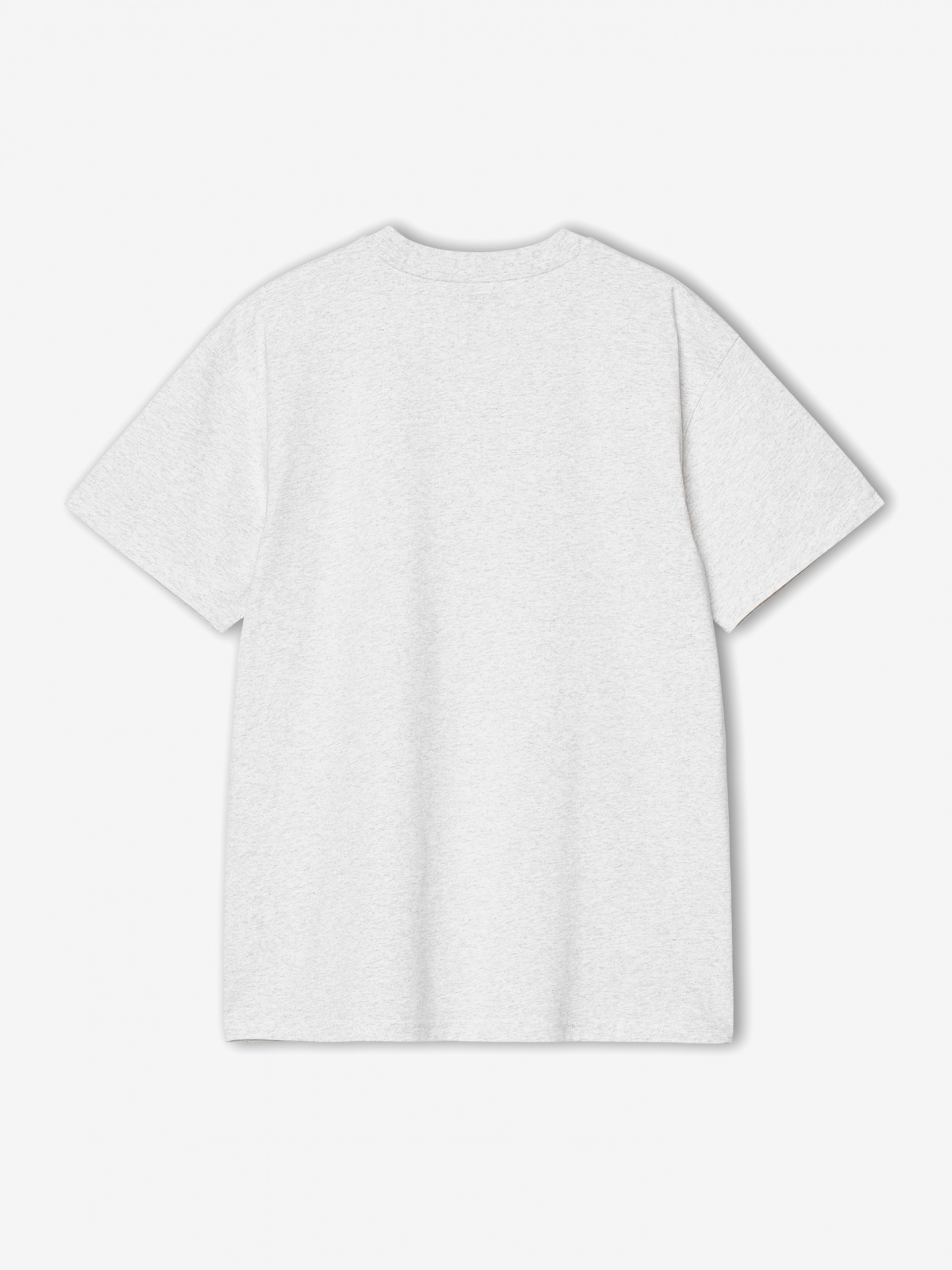 T-shirt Carhartt WIP American Script Cinzenta