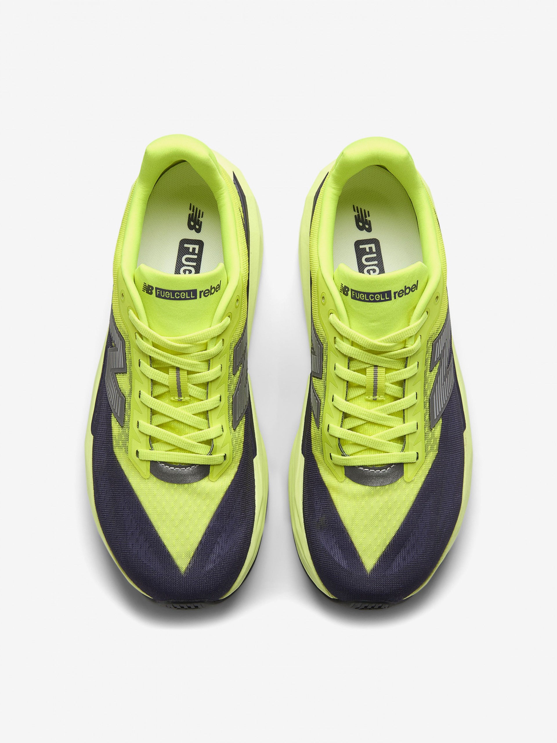 Sapatilhas de Running New Balance FuelCell Rebel v5 Verdes e Cinzentas Para Homem