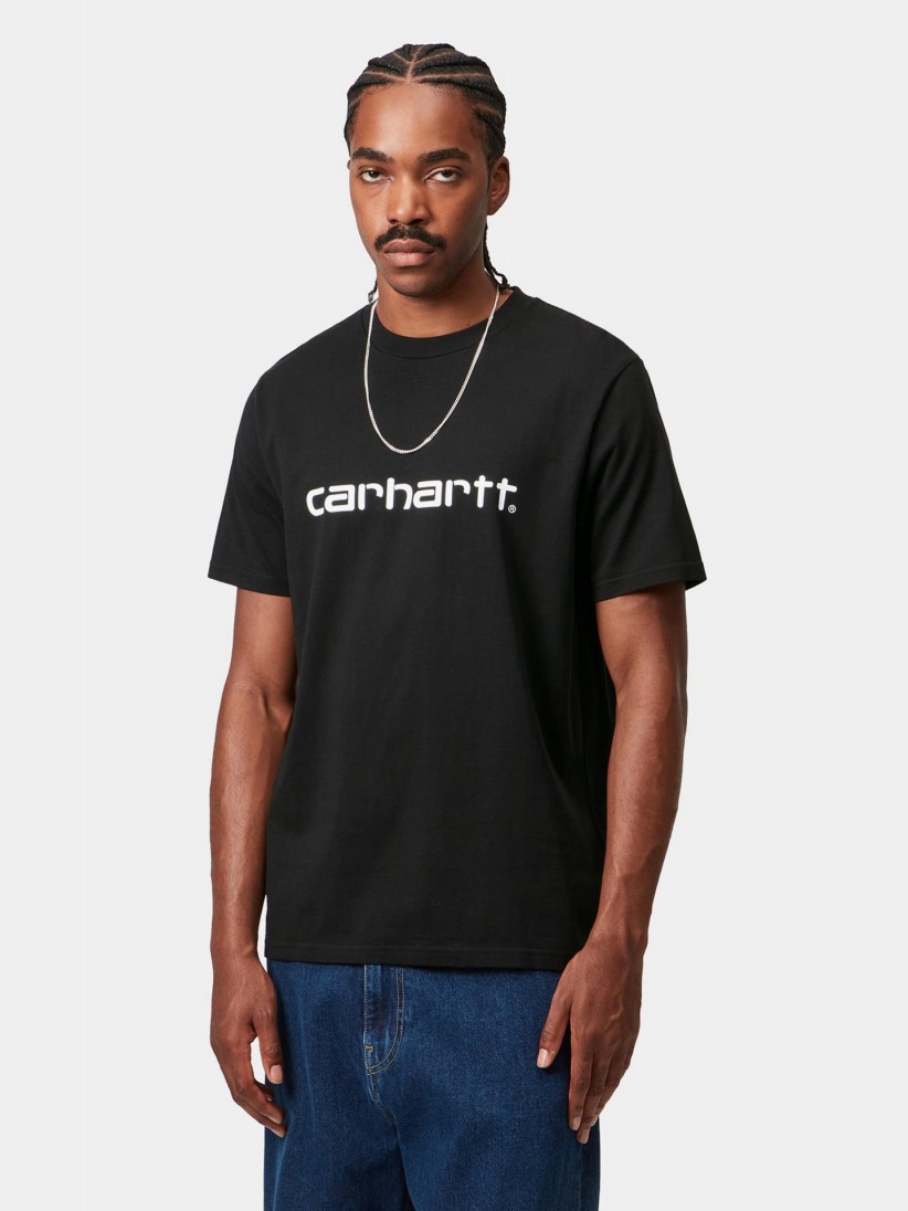 T-shirt Carhartt WIP Script Preta