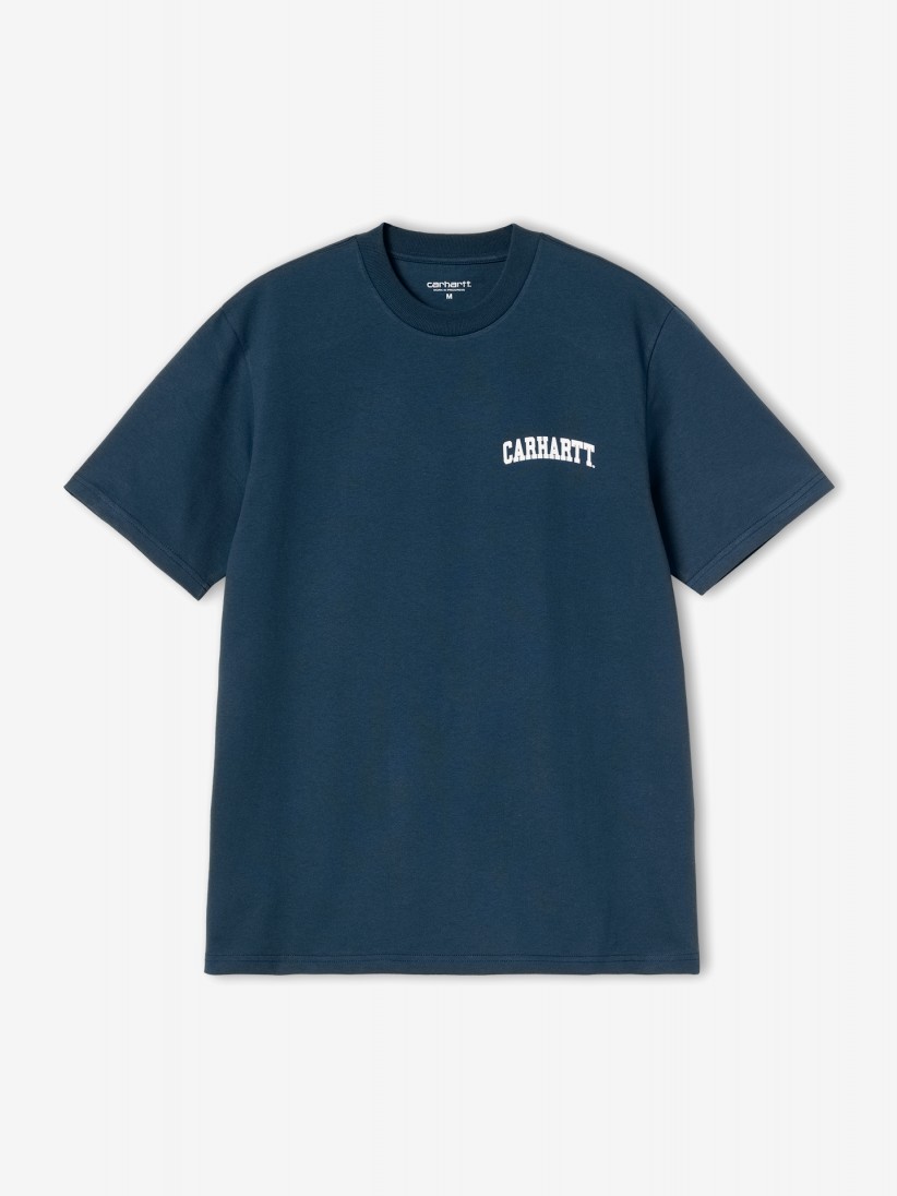 Carhartt WIP University Script Blue T-shirt