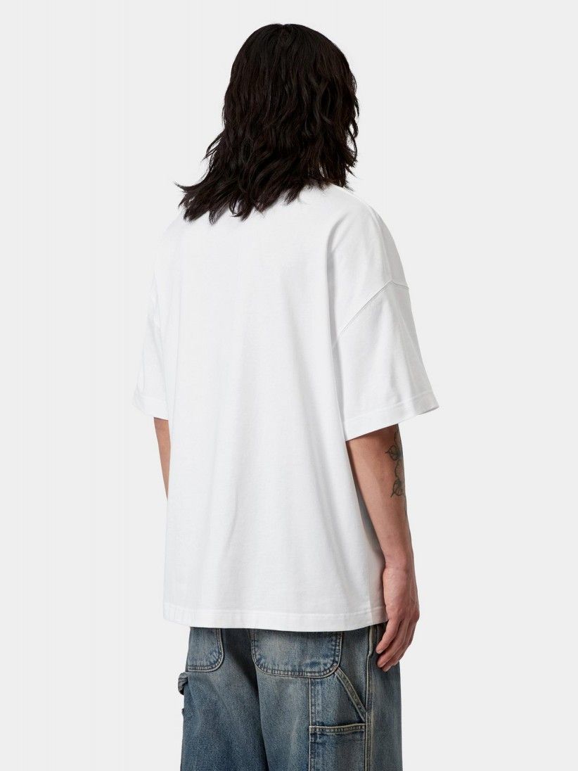 T-shirt Carhartt WIP Link Script Branca