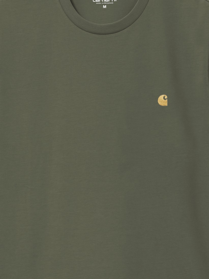 T-shirt Carhartt WIP Chase Verde