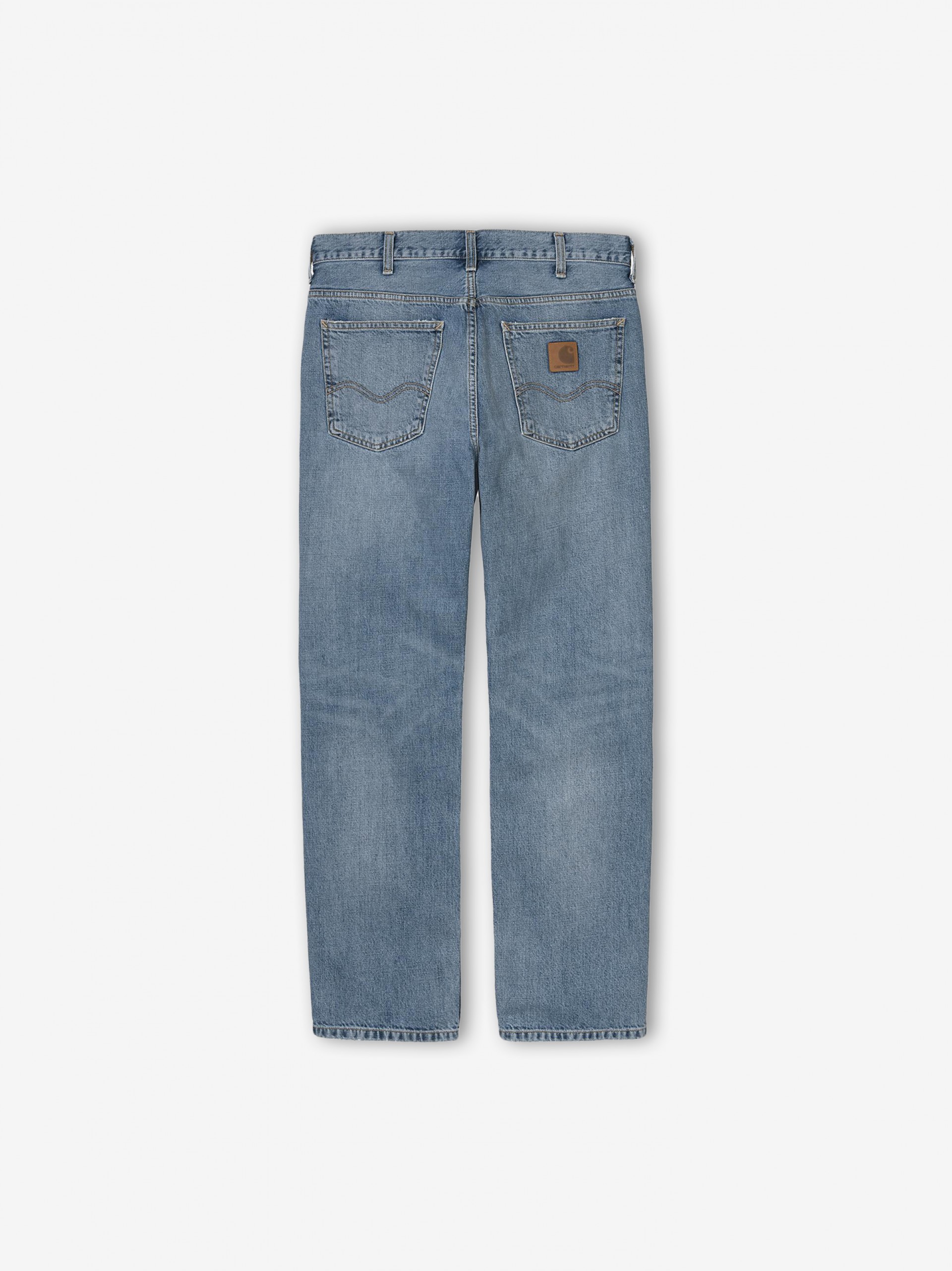 Calças de Ganga Carhartt WIP Marlow Azuis