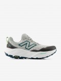 Zapatillas de Trail New Balance Fresh Foam X Hierro v9 Grises y Verdes Para Hombre