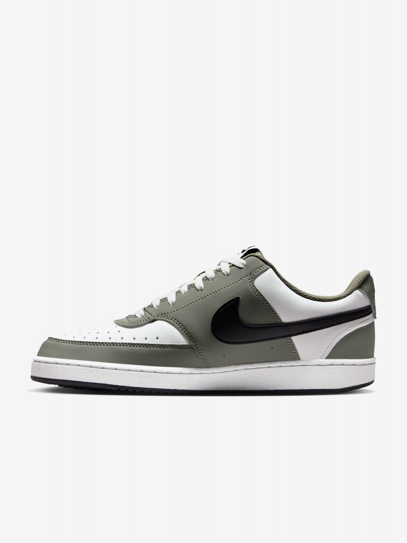 Zapatillas Nike Court Vision Low Verdes y Blancas Para Hombre