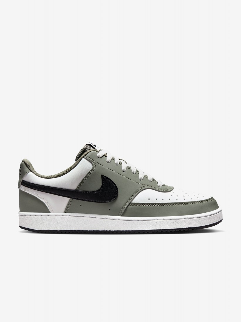 Zapatillas Nike Court Vision Low Verdes y Blancas Para Hombre