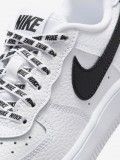 Sapatilhas Nike Force 1 Low Brancas e Pretas Para Crian�a