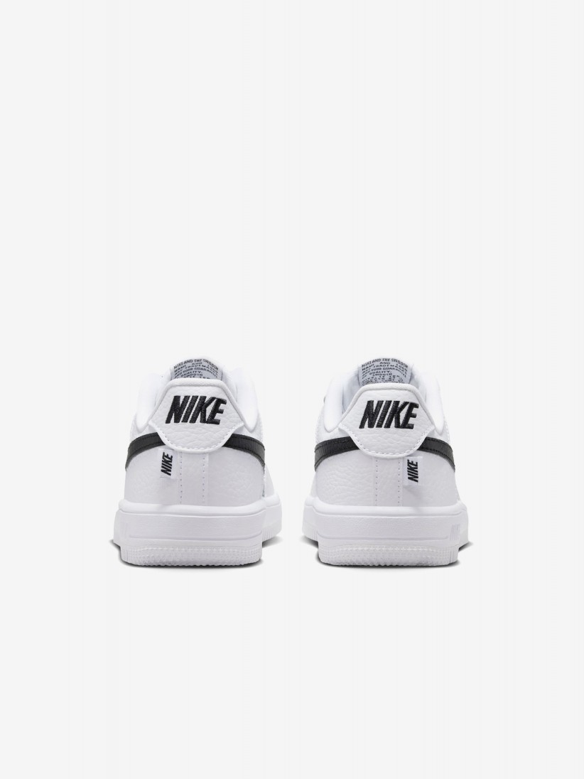 Sapatilhas Nike Force 1 Low Brancas e Pretas Para Crian�a