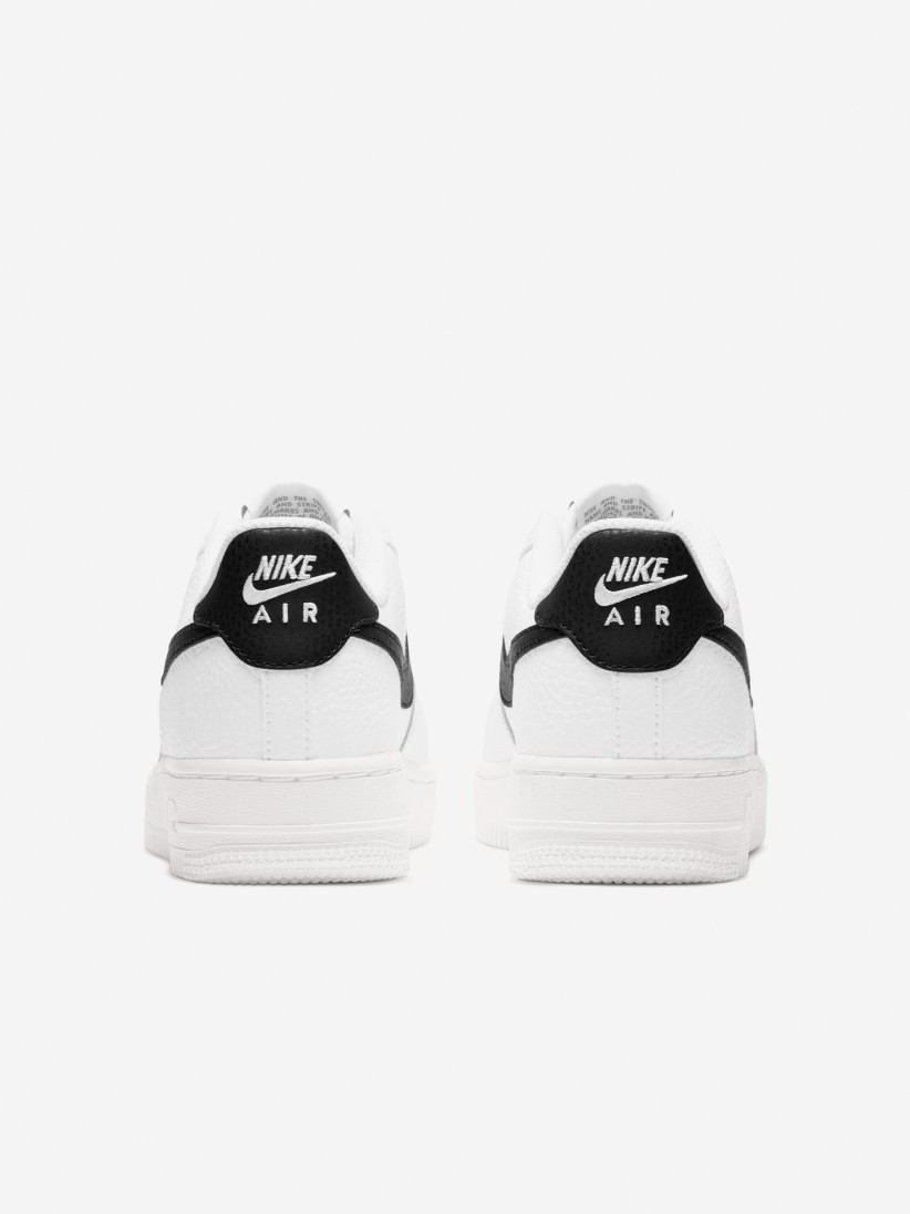 Sapatilhas Nike Air Force 1 Brancas e Pretas J�nior