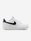 Sapatilhas Nike Air Force 1 Brancas e Pretas J�nior