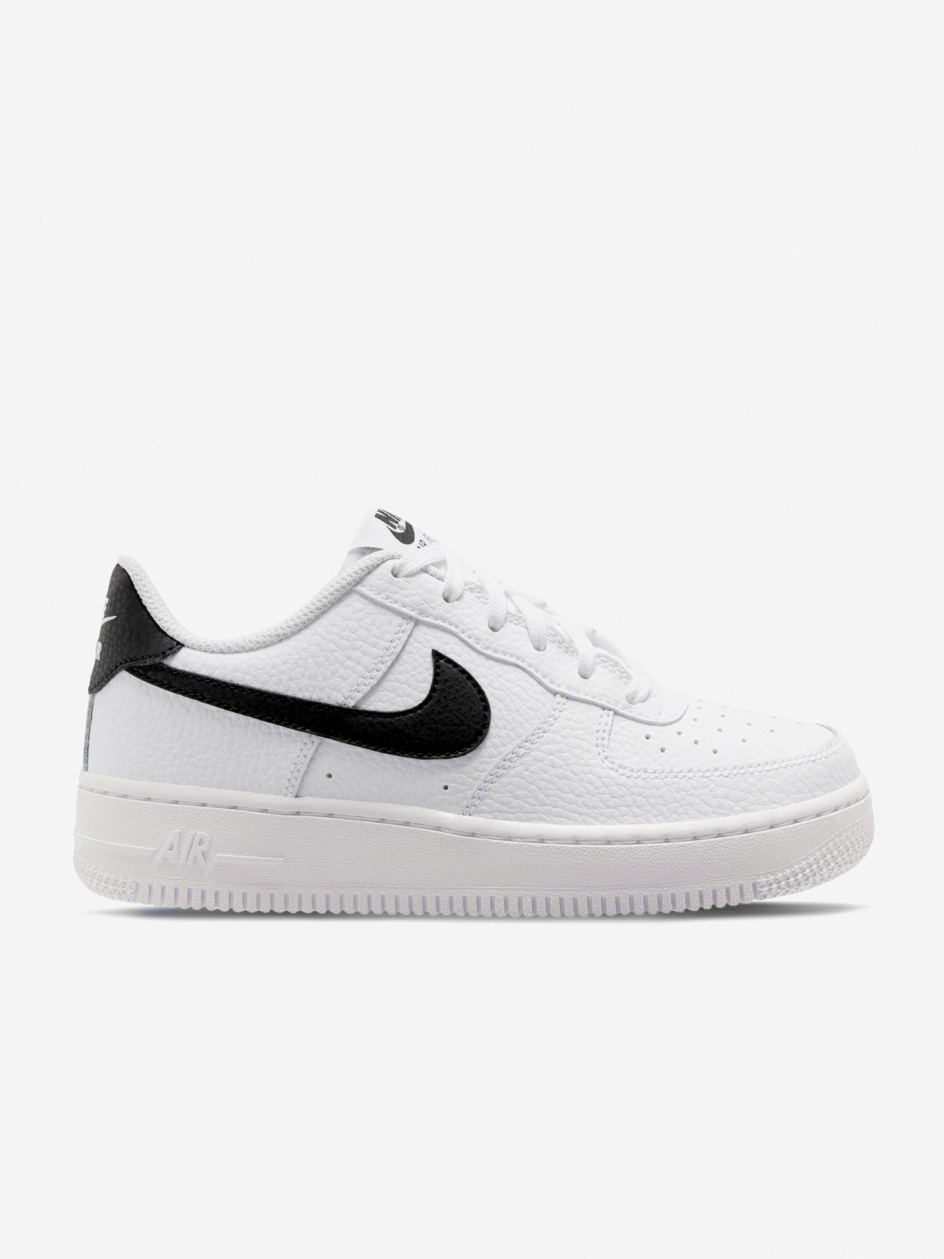 Zapatillas Nike Air Force 1 Blancas y Negras Júnior