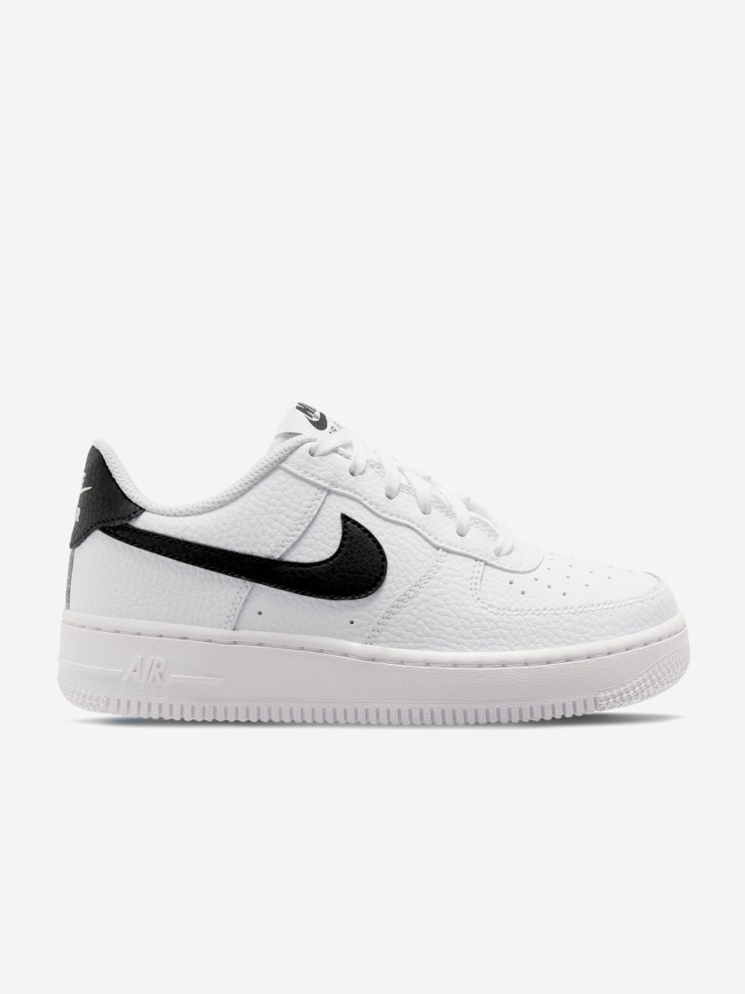 Sapatilhas Nike Air Force 1 Brancas e Pretas J�nior