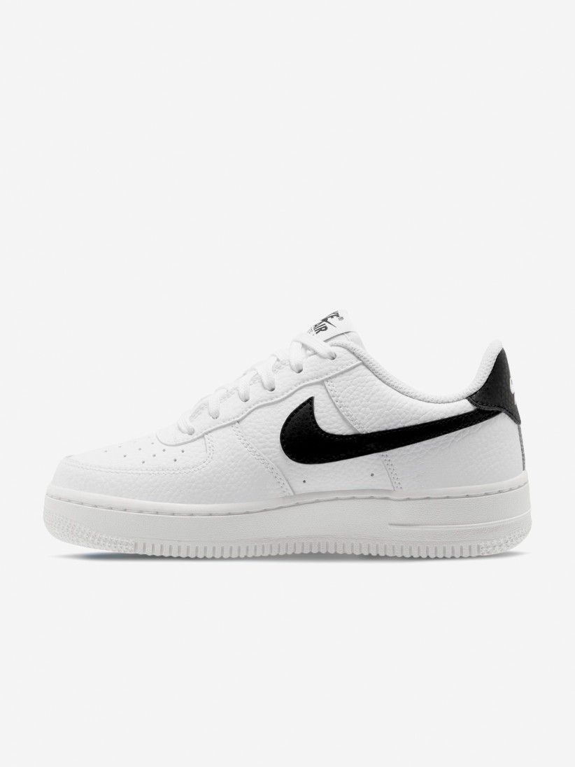 Sapatilhas Nike Air Force 1 Brancas e Pretas J�nior