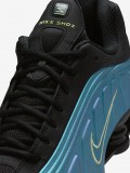 Sapatilhas Nike Shox R4 Azuis e Pretas Para Homem