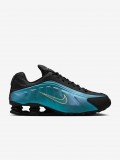 Sapatilhas Nike Shox R4 Azuis e Pretas Para Homem