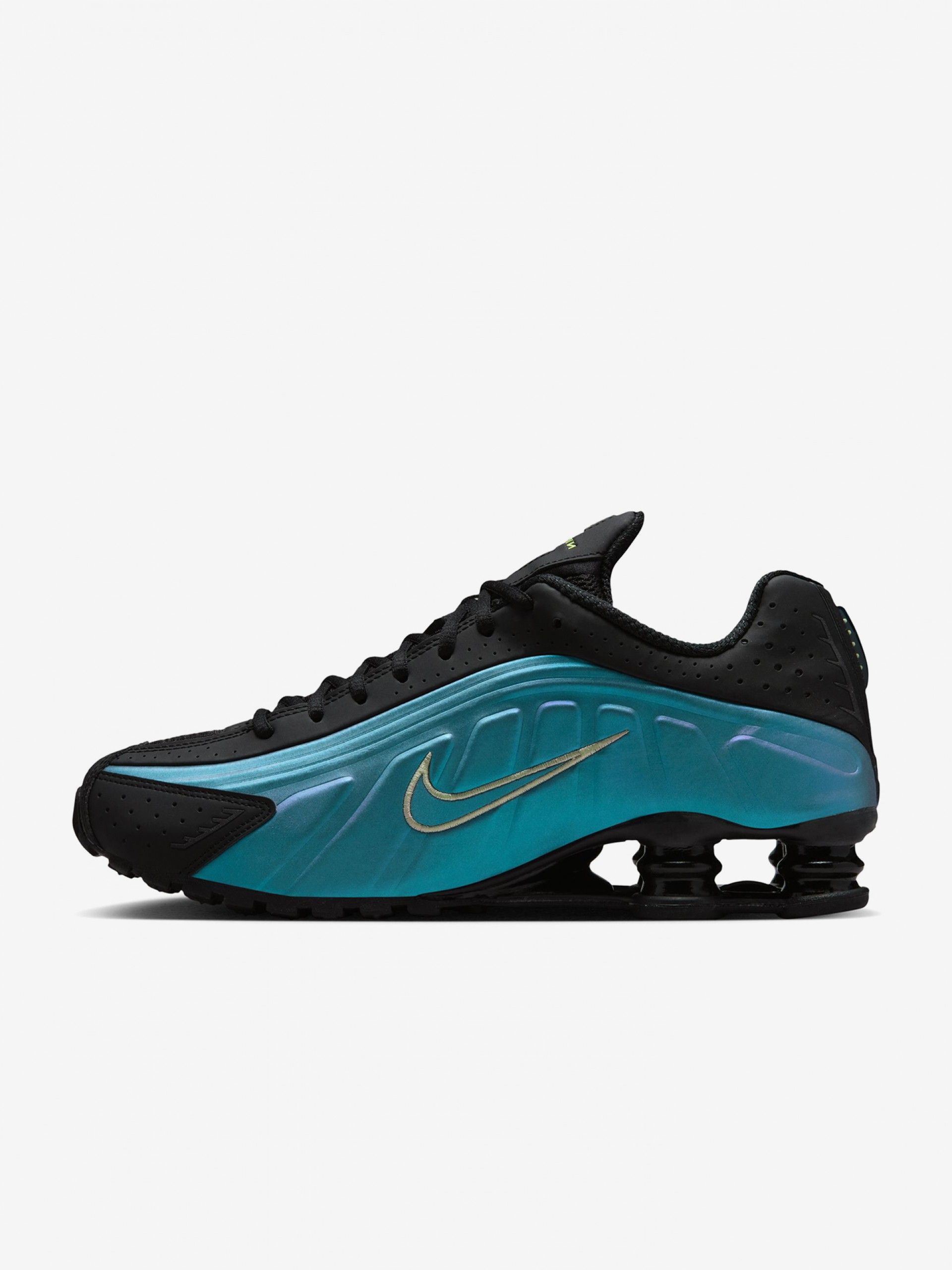 Nike Shox R4 Blue and Black Sneakers For Men