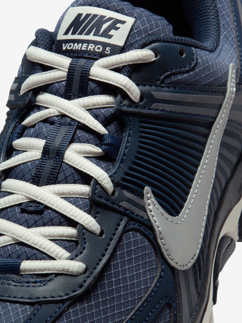 Zapatillas Nike Zoom Vomero 5 SE Azules y Plateadas Para Hombre