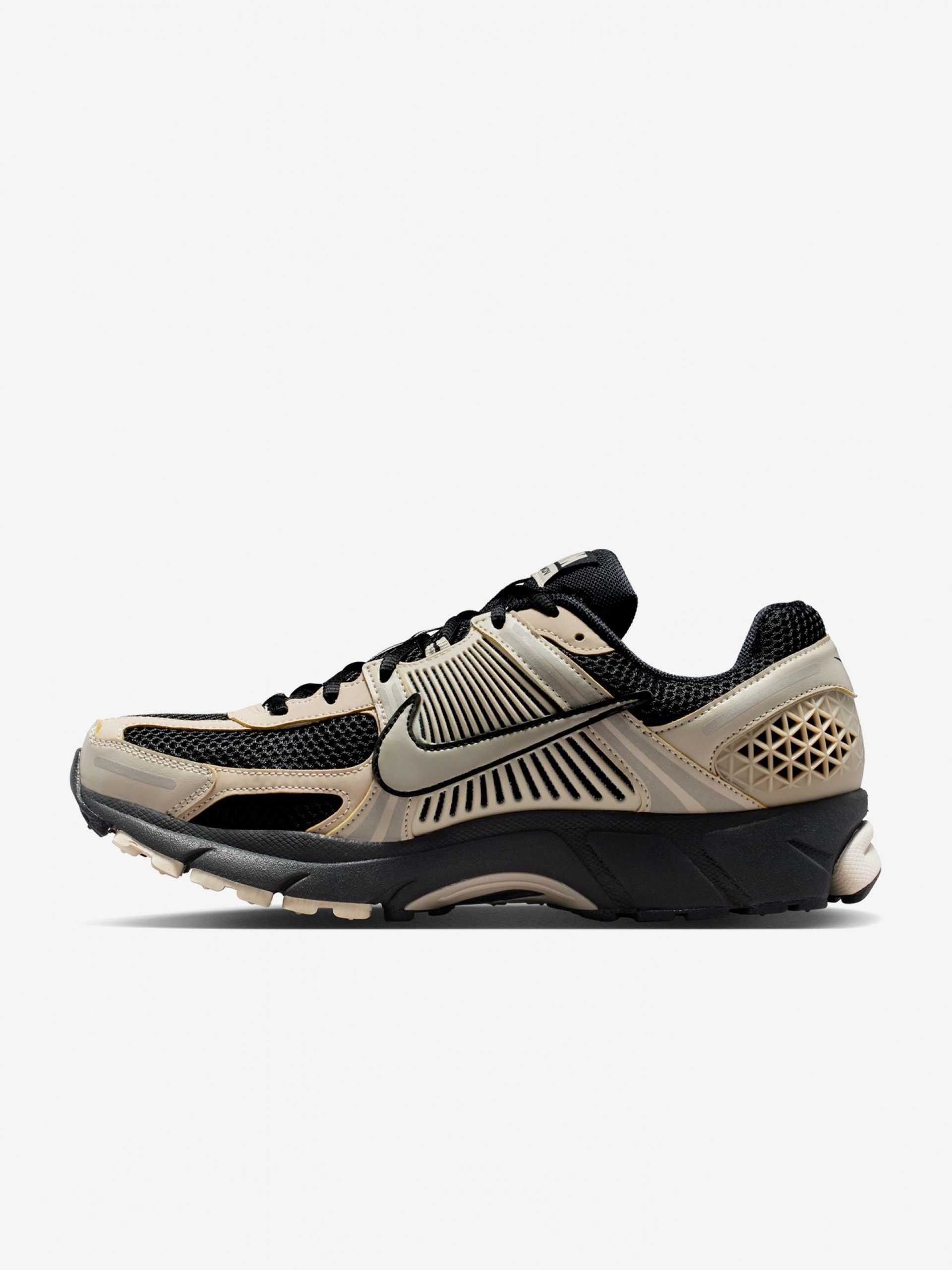 Nike Zoom Vomero 5 Beige and Black Sneakers For Men
