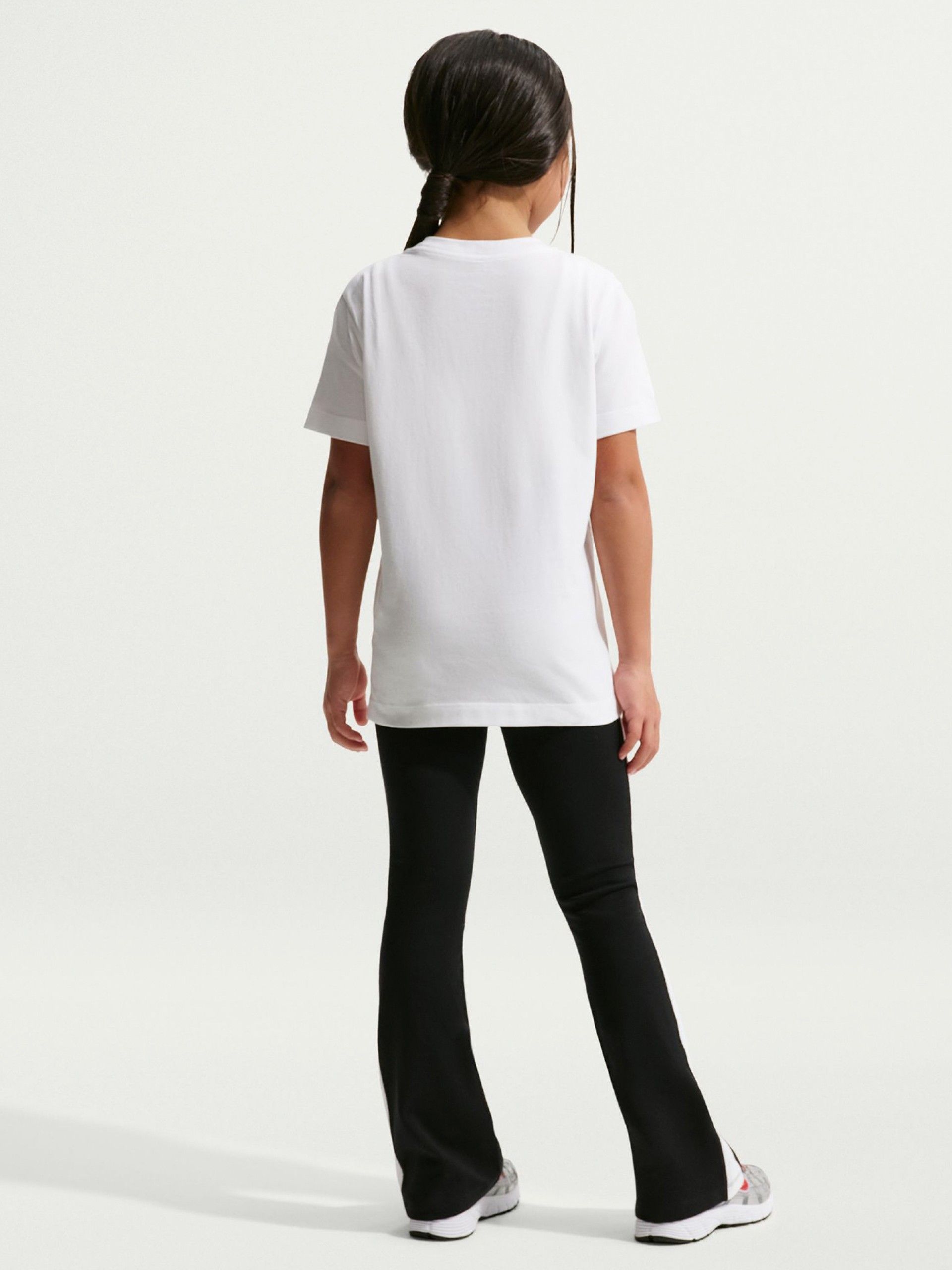 T-shirt Nike Sportswear Goat Mode Júnior Branca