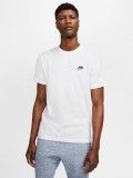 Camiseta Nike Sportswear Club Blanca Para Hombre