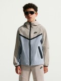 Chaqueta con Capucha Nike Tech Woven J�nior Gris y Beige