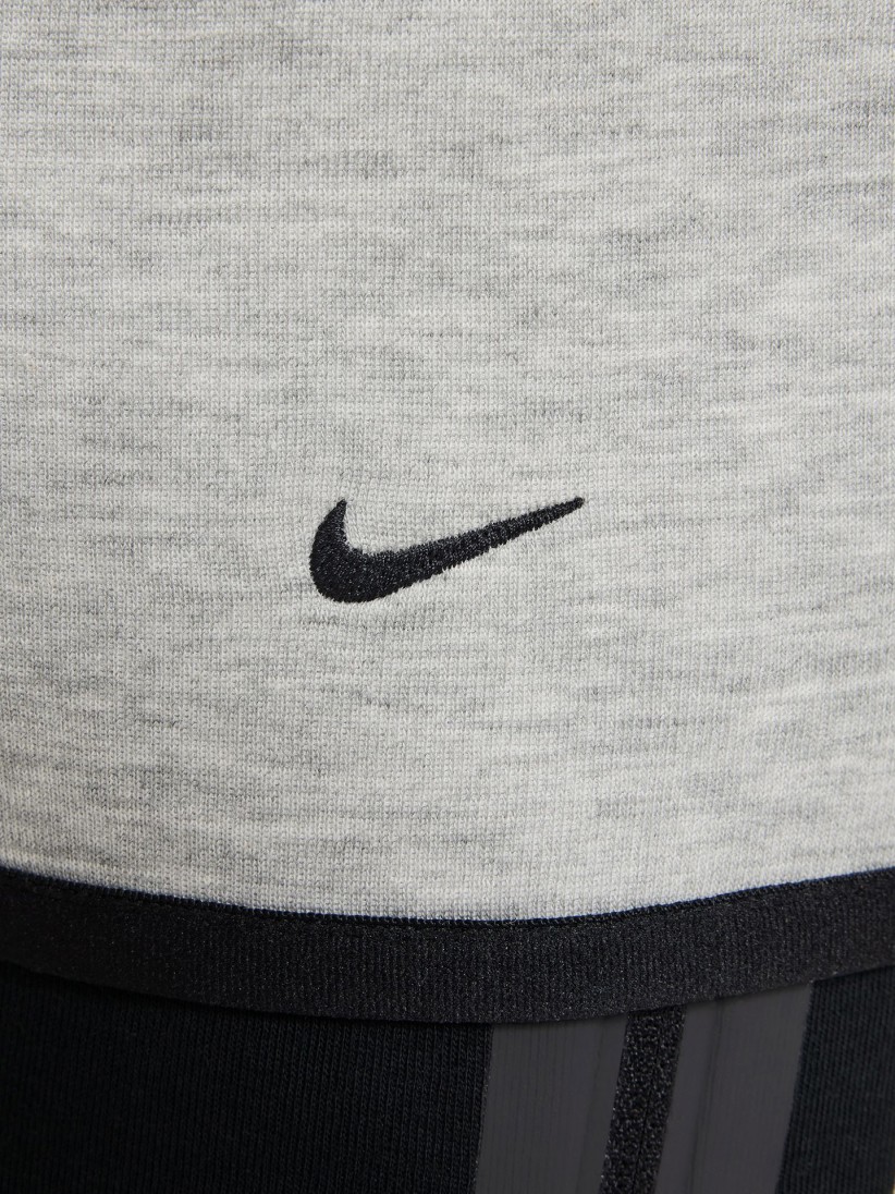 Chaqueta con Capucha Nike Sportswear Tech Fleece J�nior Gris y Negra