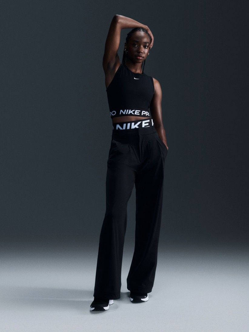 Sujetador Deportivo de Entrenamiento Nike Pro Sujeci�n Ligera Negro Para Mujer