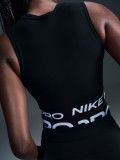 Sujetador Deportivo de Entrenamiento Nike Pro Sujeci�n Ligera Negro Para Mujer