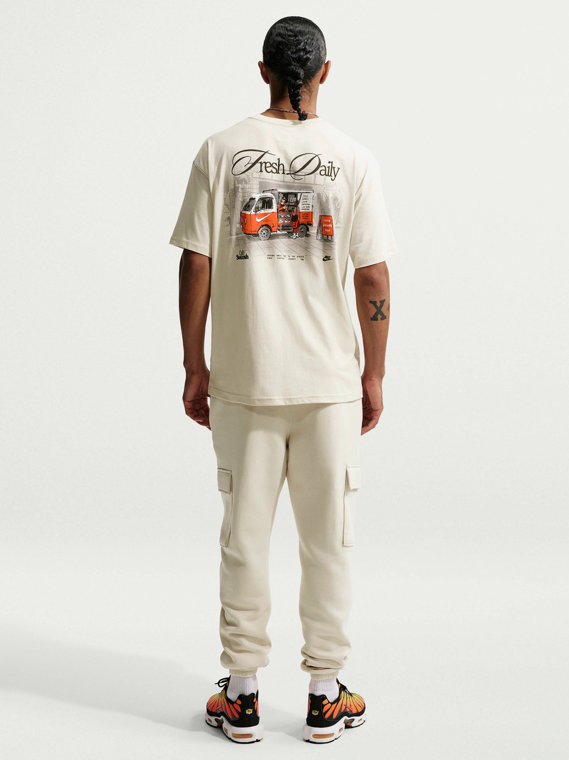Nike Sportswear Fresh Daily Khaki T-shirt For Men