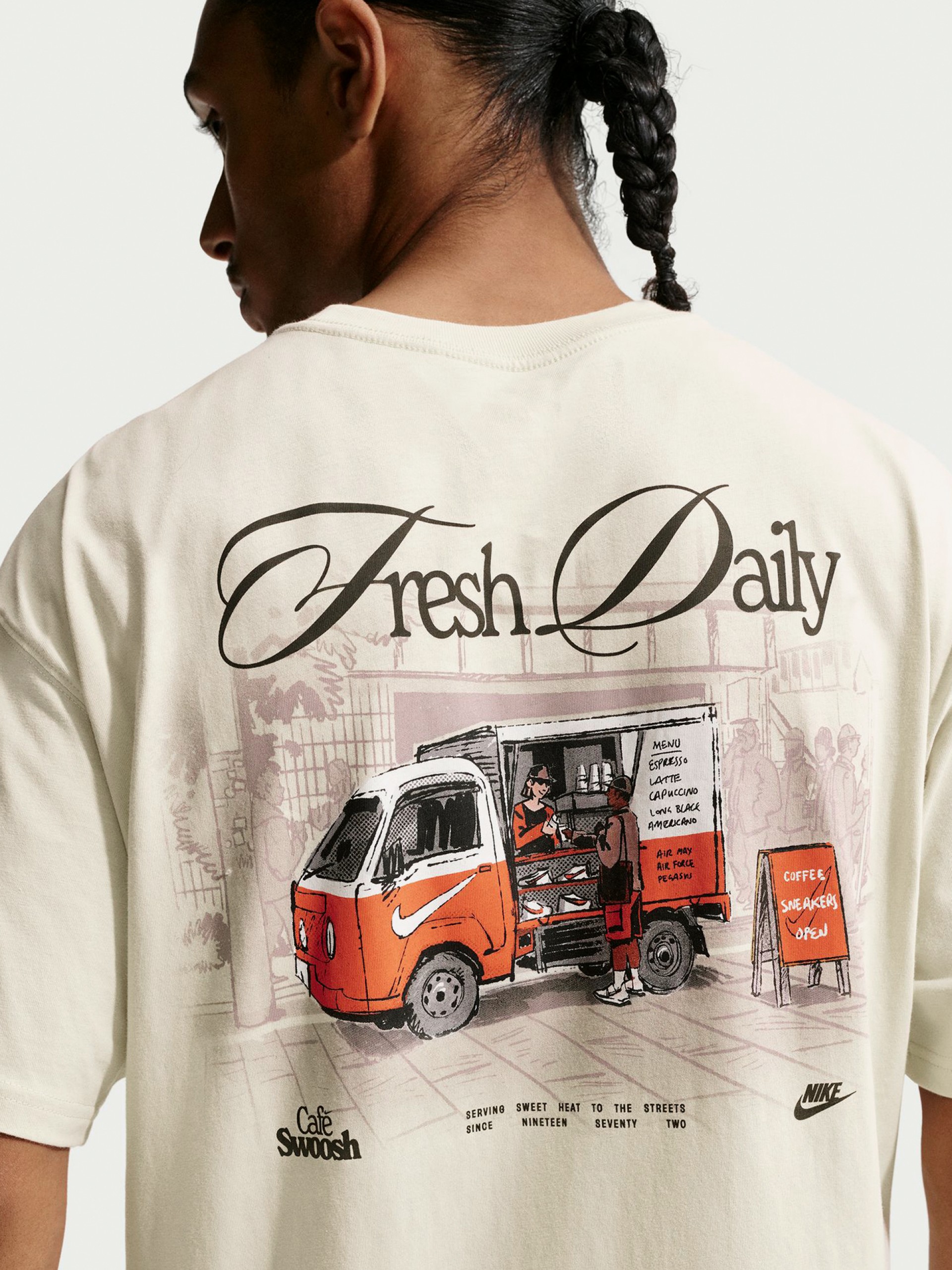 Nike Sportswear Fresh Daily Khaki T-shirt For Men