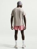 Camiseta de Running Nike Miler Dri-FIT UV Beige Para Hombre