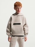 Sudadera con Capucha Nike Sportswear Tech Fleece J�nior Beige